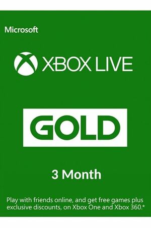 3 Months Xbox Live Gold Membership - Global - Key